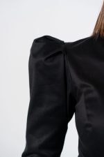 Pearl Bow Mini Dress - Image 5