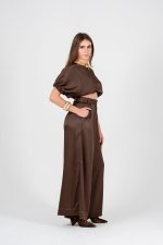 Satin Co-ord Crop Set - Image 4