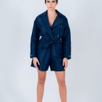 Belted Shorts Jumpsuit