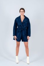 Belted Shorts Jumpsuit