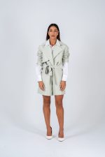 Belted Shorts Jumpsuit