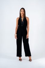 Midnight Halter Jumpsuit