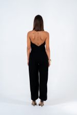 Midnight Halter Jumpsuit - Image 4